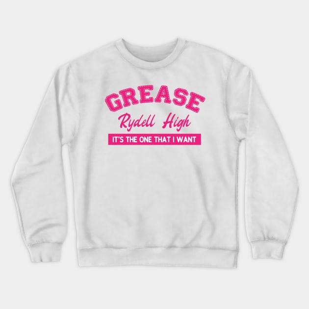 Grease Rydell High Crewneck Sweatshirt by Trendsdk